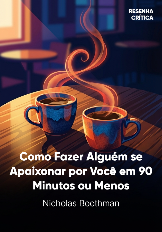 Capa do livro Como Fazer Alguém se Apaixonar por Você em 90 Minutos ou Menos, de Nicholas Boothman — resumo e resenha crítica no 12min