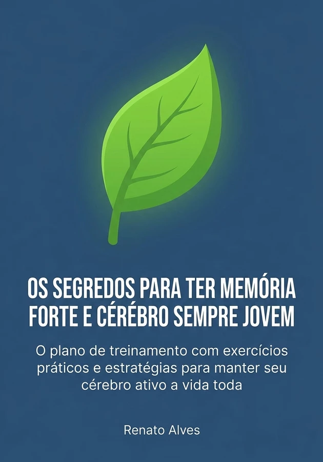 Capa do livro Os Segredos Para Ter Memória Forte e Cérebro Sempre Jovem, de Renato Alves  — resumo e resenha crítica no 12min