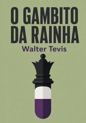Capa do livro O Gambito da Rainha, de Walter Tevis — resumo e resenha crítica no 12min