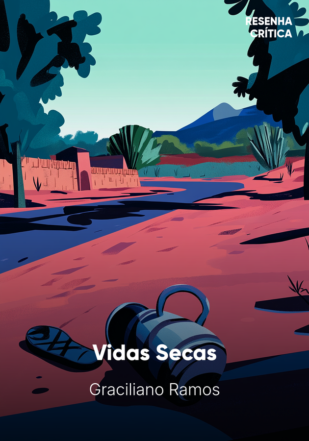 Capa do livro Vidas Secas, de Graciliano Ramos — resumo e resenha crítica no 12min