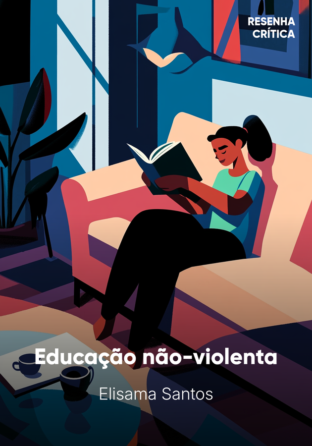 Capa do livro Educação não-violenta, de Elisama Santos — resumo e resenha crítica no 12min