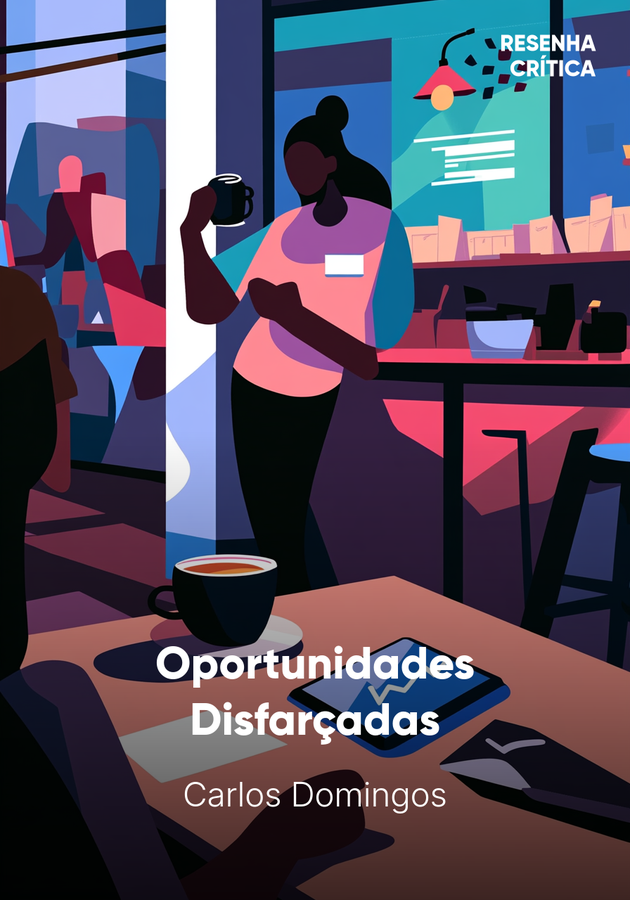 Capa do livro Oportunidades Disfarçadas, de Carlos Domingos — resumo e resenha crítica no 12min