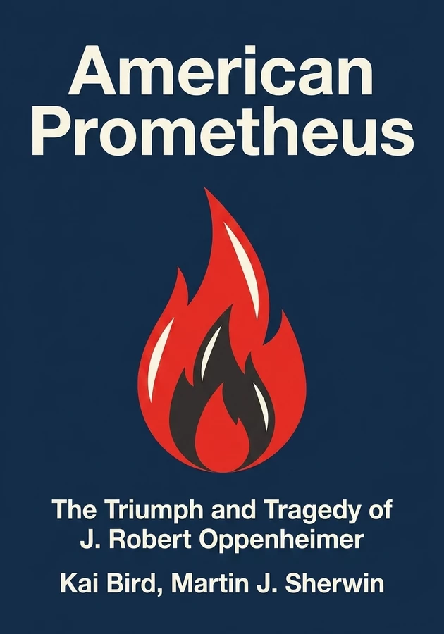 Book cover of American Prometheus by Martin J. Sherwin & Kai Bird — critical summary review on 12min