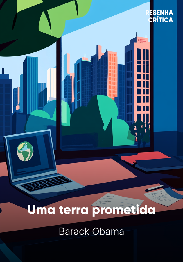 Capa do livro Uma terra prometida, de Barack Obama — resumo e resenha crítica no 12min