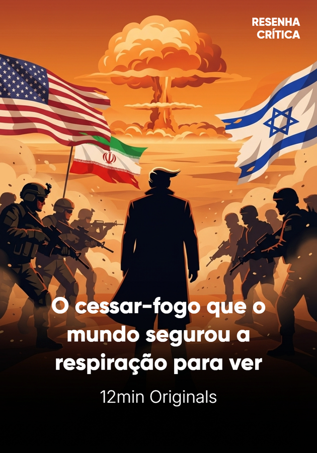 Capa do livro O cessar-fogo que o mundo segurou a respiração para ver, de 12min Originals — resumo e resenha crítica no 12min