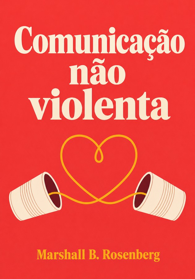 Capa do livro Comunicação não violenta, de Marshall B. Rosenberg — resumo e resenha crítica no 12min