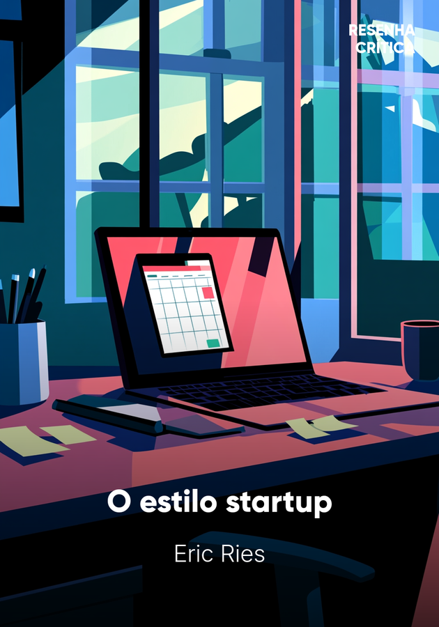 Capa do livro O estilo startup, de Eric Ries — resumo e resenha crítica no 12min