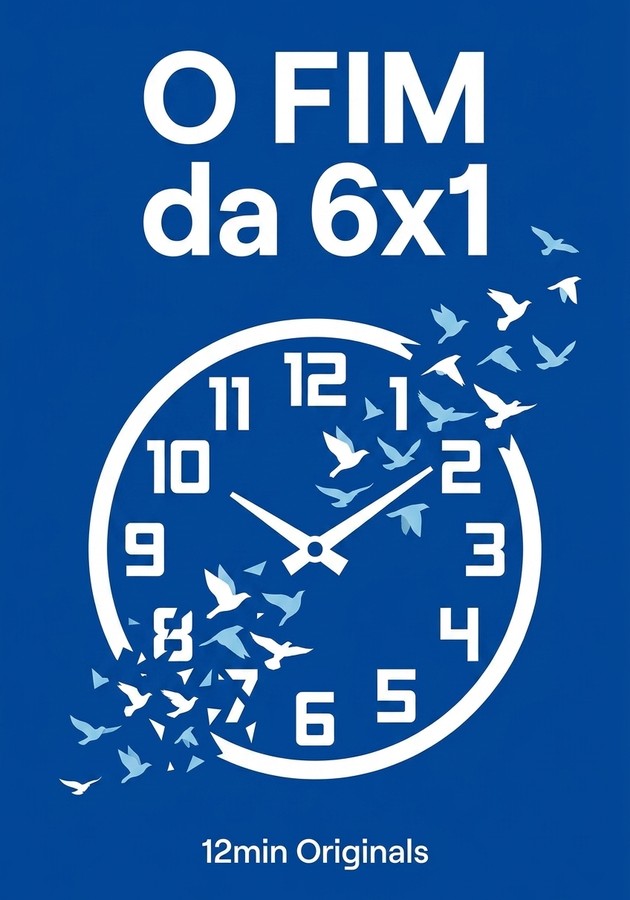 Capa do livro O FIM da 6x1, de 12min Originals — resumo e resenha crítica no 12min