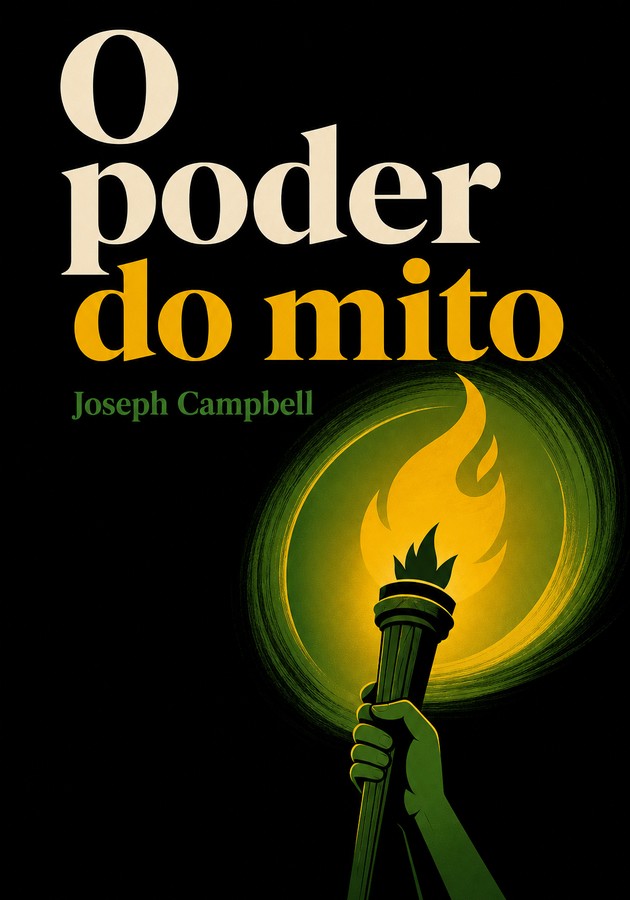 Capa do livro O poder do mito, de Joseph Campbell — resumo e resenha crítica no 12min