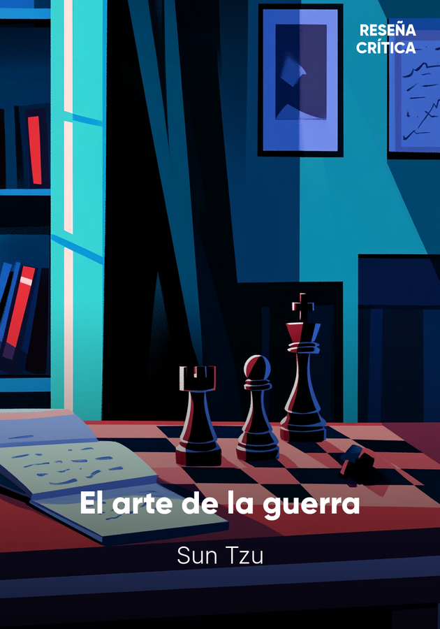 Portada del libro El arte de la guerra, de Sun Tzu — resumen crítico y reseña en 12min