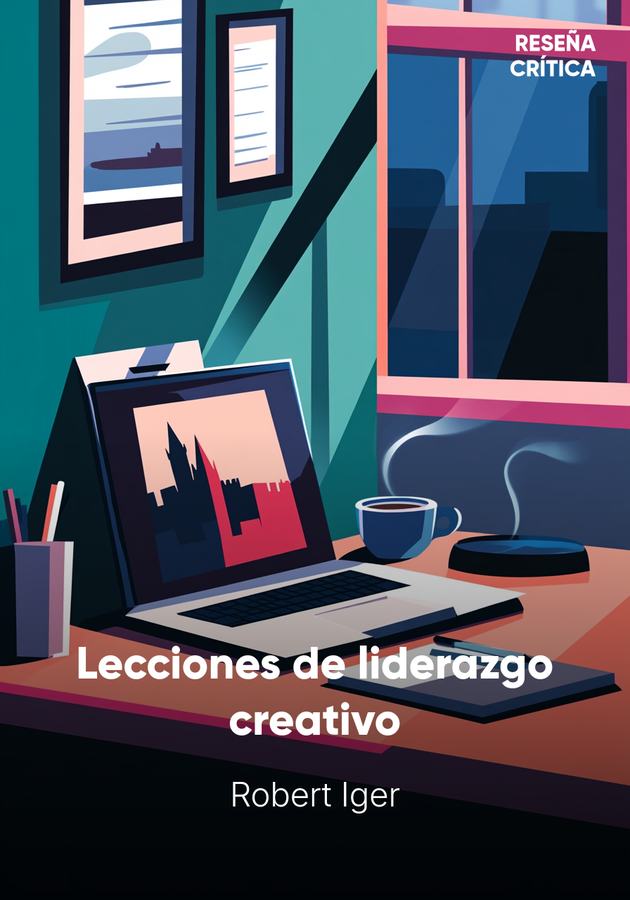 Portada del libro Lecciones de liderazgo creativo, de Robert Iger — resumen crítico y reseña en 12min