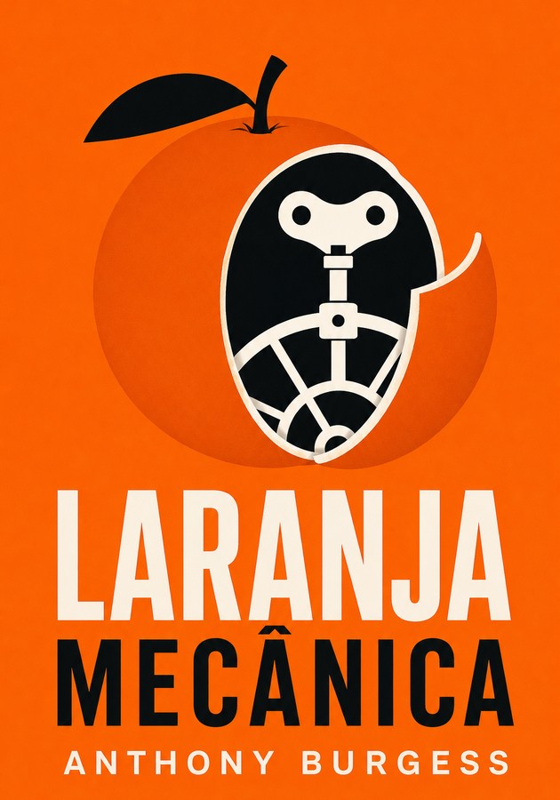 Capa do livro Laranja Mecânica, de Anthony Burgess — resumo e resenha crítica no 12min