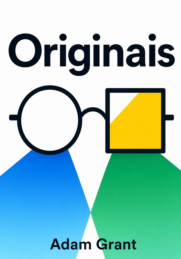 Capa do livro Originais, de Adam Grant — resumo e resenha crítica no 12min