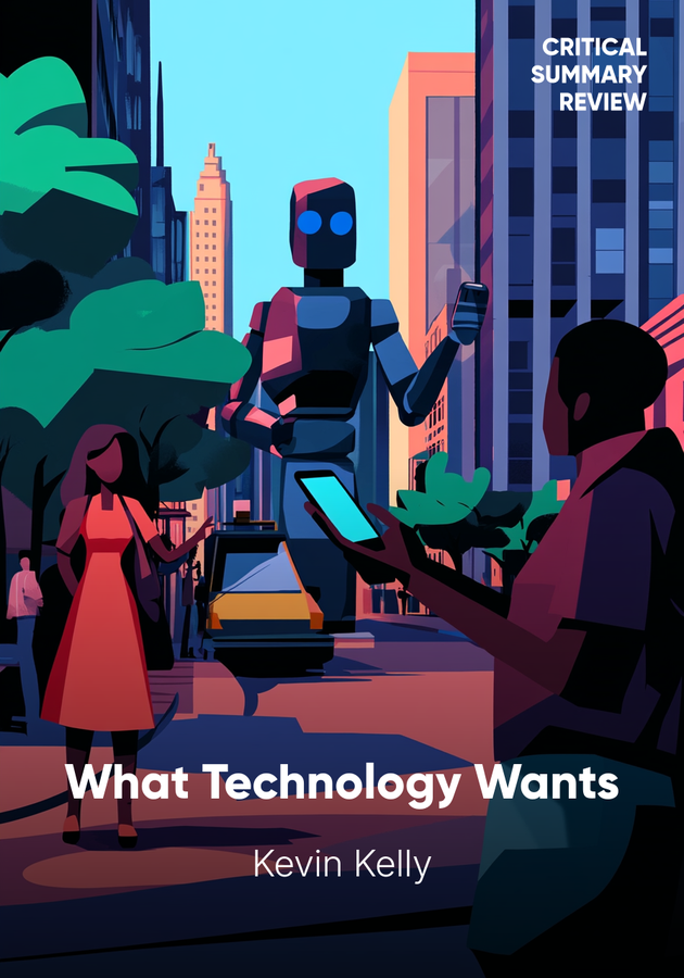Book cover of What Technology Wants by Kevin Kelly — critical summary review on 12min
