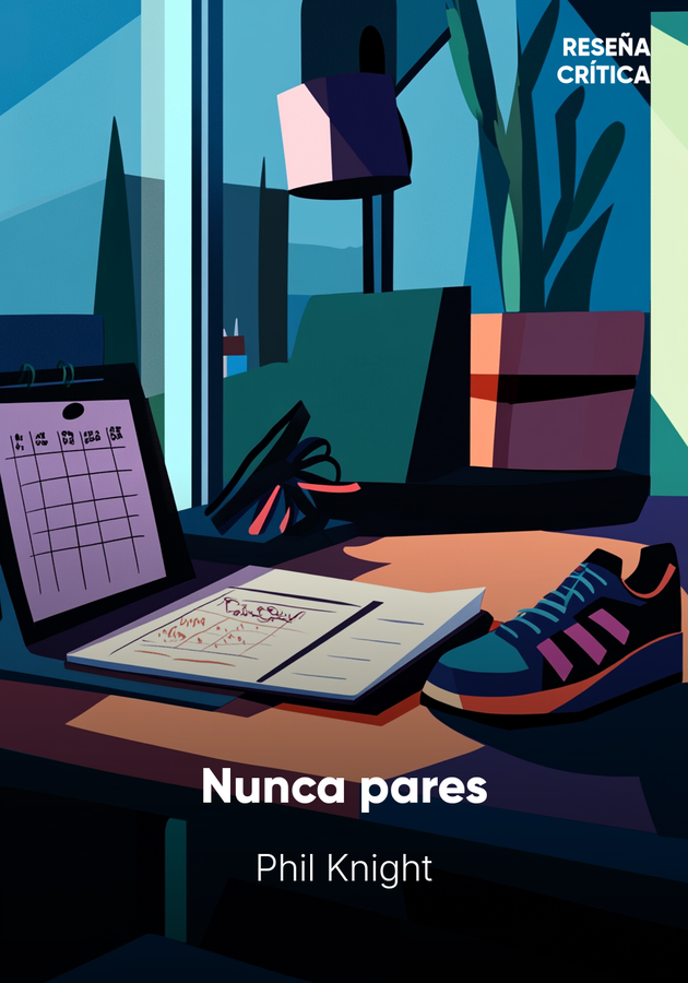 Portada del libro Nunca pares, de Phil Knight — resumen crítico y reseña en 12min