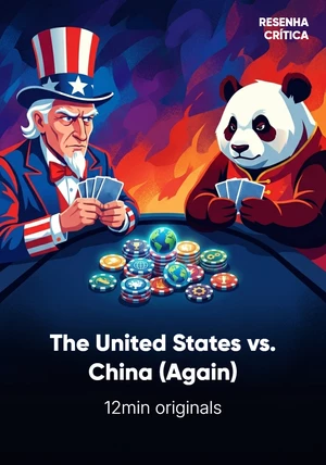 Book cover of The United States vs. China (Again) by 12min Originals — critical summary review on 12min
