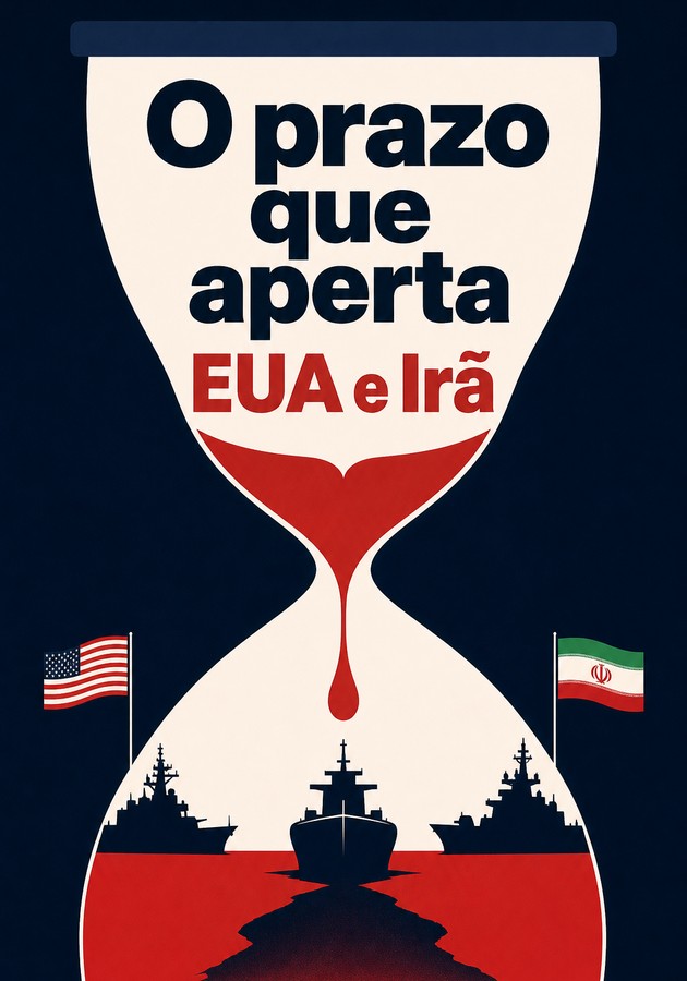Capa do livro O prazo que aperta Estados Unidos e Irã, de 12min Originals — resumo e resenha crítica no 12min