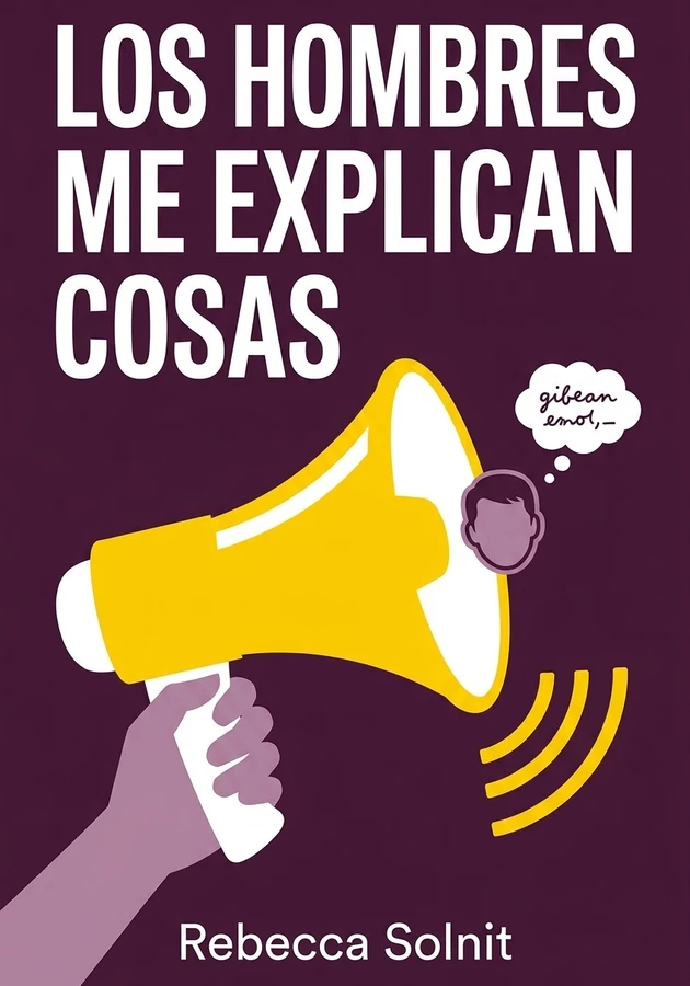 Portada del libro Los hombres me explican cosas, de Rebecca Solnit — resumen crítico y reseña en 12min