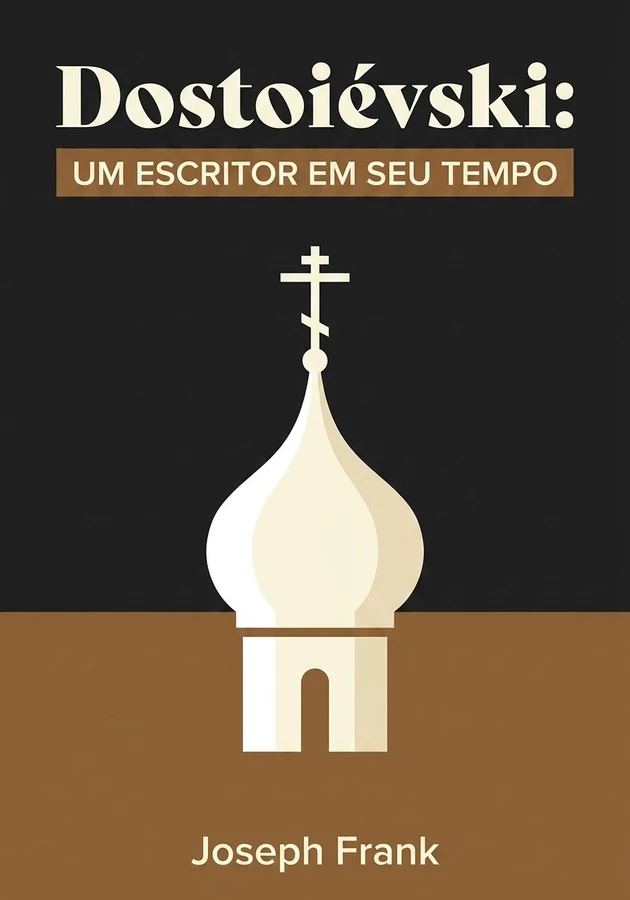 Capa do livro Dostoiévski: um escritor em seu tempo, de  Joseph Frank — resumo e resenha crítica no 12min