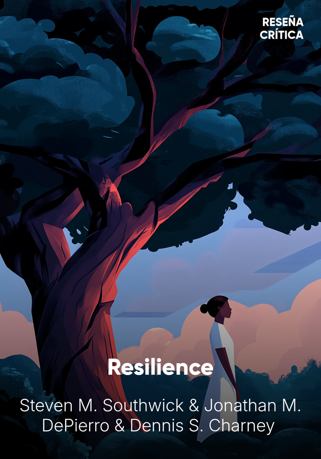 Portada del libro Resilience, de Steven M. Southwick & Dennis S. Charney  & Jonathan M. DePierro — resumen crítico y reseña en 12min
