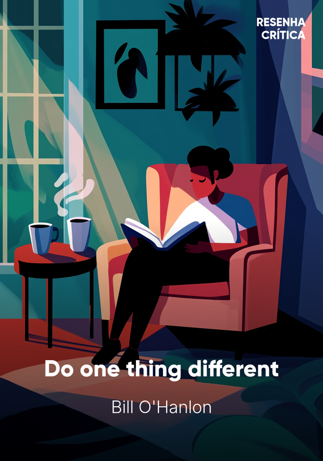 Capa do livro Do one thing different, de Bill O'Hanlon — resumo e resenha crítica no 12min