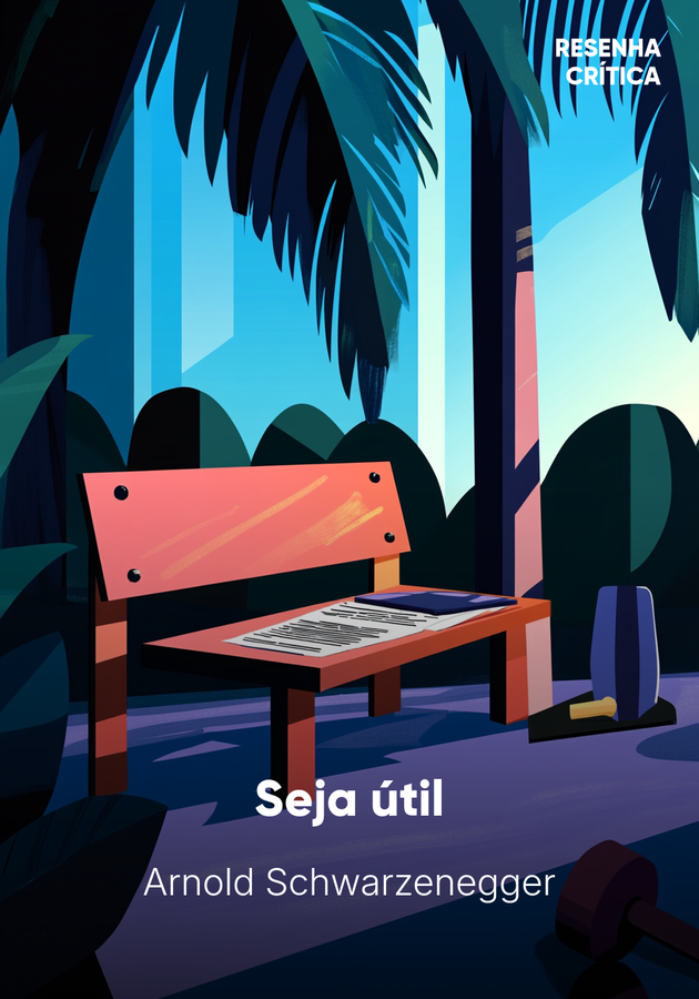 Capa do livro Seja útil, de Arnold Schwarzenegger — resumo e resenha crítica no 12min