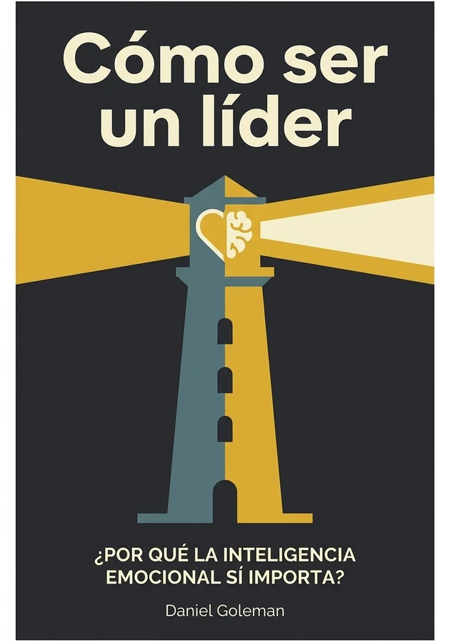 Portada del libro Cómo ser un líder, de Daniel Goleman  — resumen crítico y reseña en 12min