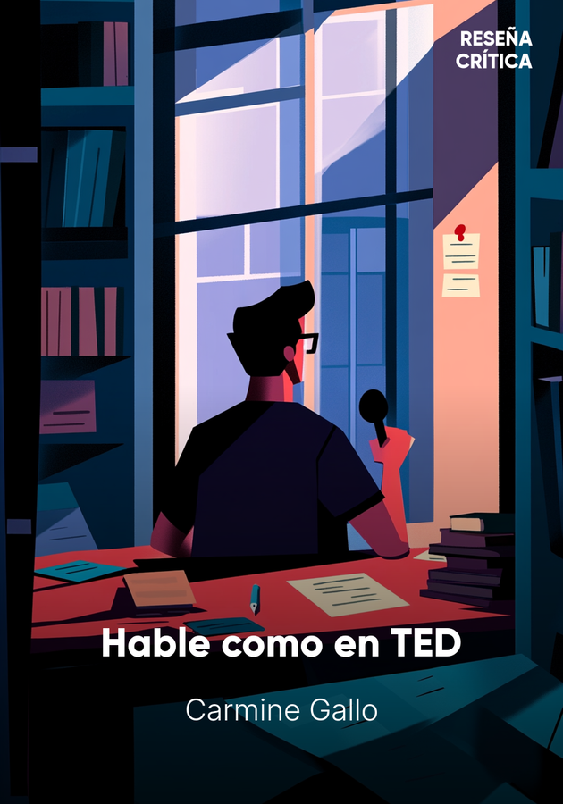 Portada del libro Hable como en TED, de Carmine Gallo — resumen crítico y reseña en 12min