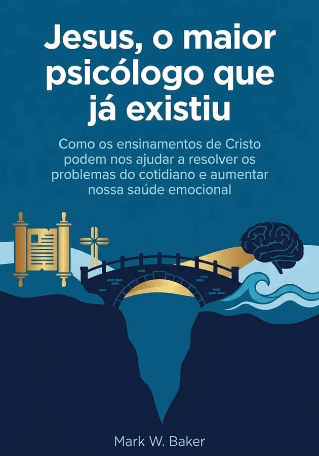 Capa do livro Jesus, o maior psicólogo que já existiu, de Mark W. Baker — resumo e resenha crítica no 12min