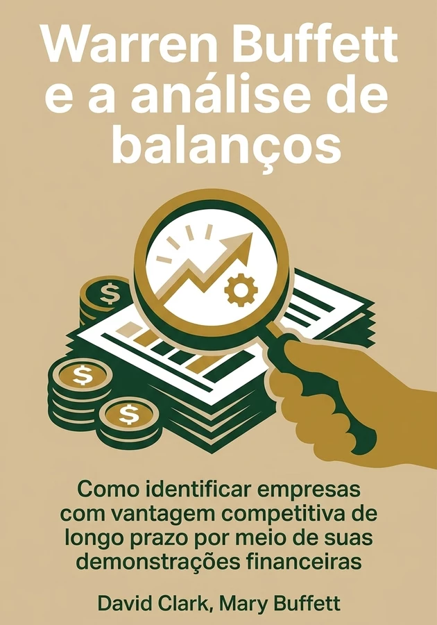Capa do livro Warren Buffett e a análise de balanços, de David Clark — resumo e resenha crítica no 12min