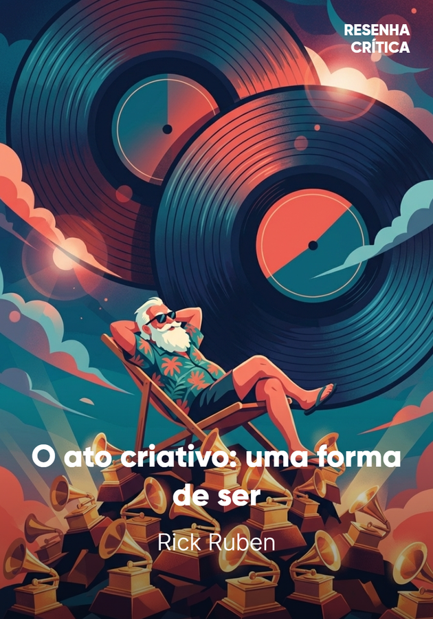 Capa do livro O ato criativo: uma forma de ser, de Rick Rubin — resumo e resenha crítica no 12min