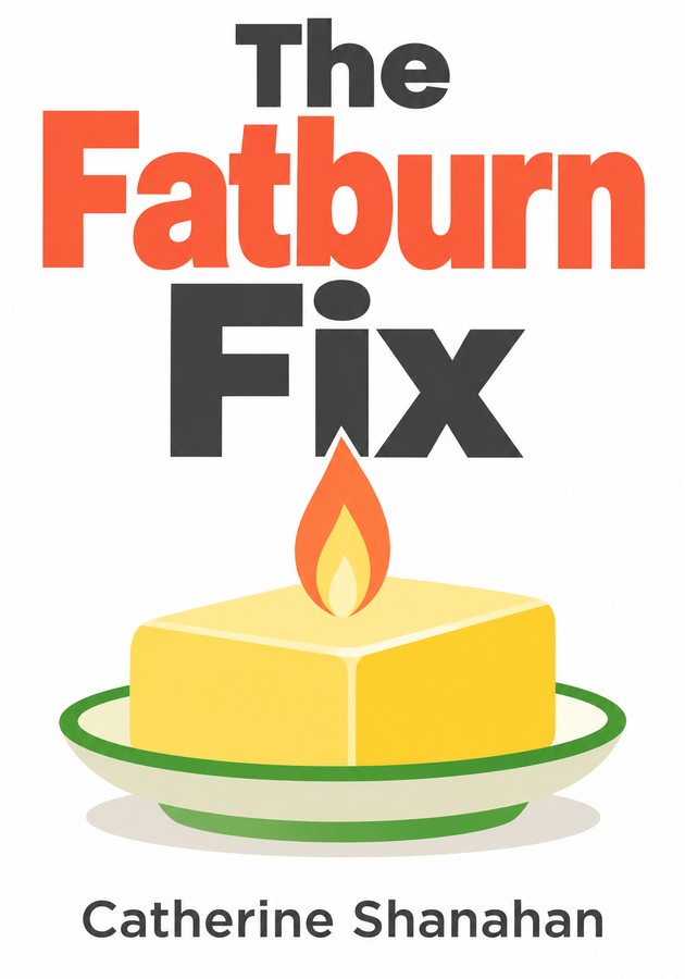 Book cover of The Fatburn Fix by Catherine Shanahan — critical summary review on 12min