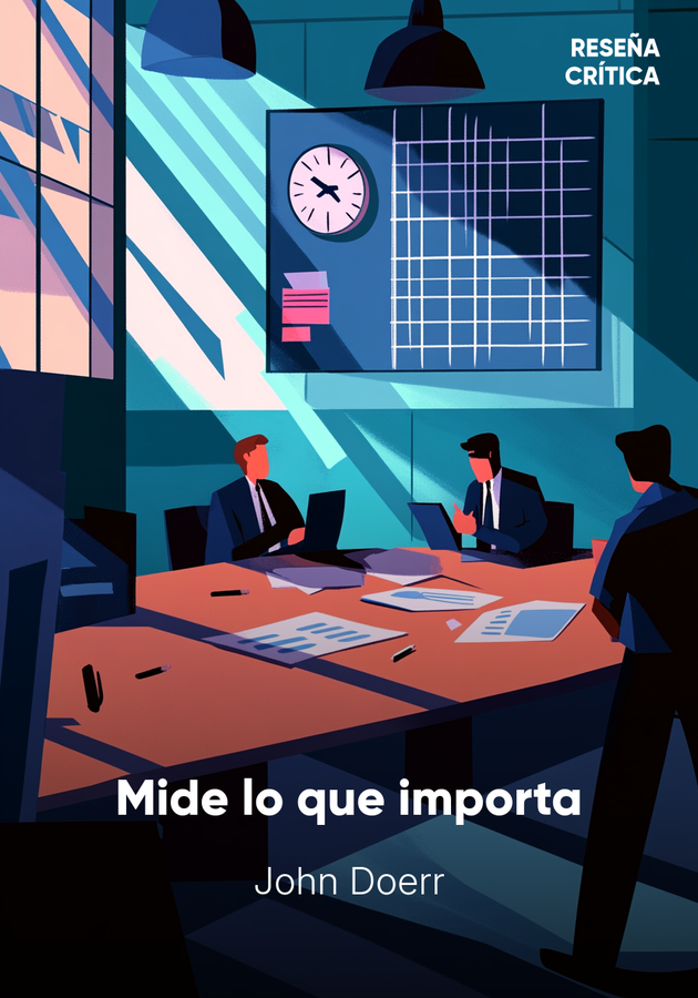 Portada del libro Mide lo que importa, de John Doerr — resumen crítico y reseña en 12min