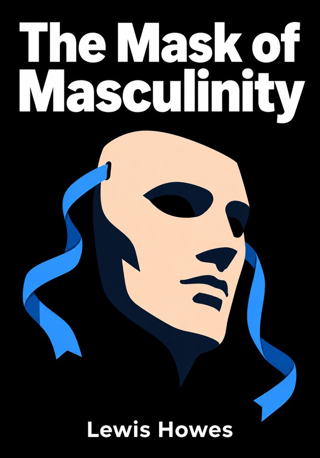 Book cover of The Mask of Masculinity by Lewis Howes — critical summary review on 12min