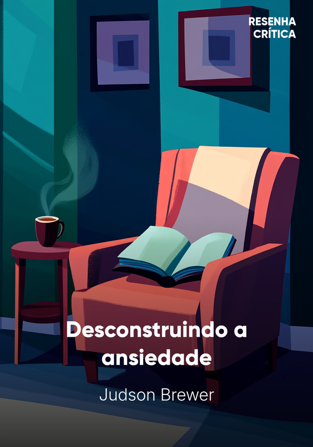 Capa do livro Desconstruindo a ansiedade, de Judson Brewer — resumo e resenha crítica no 12min