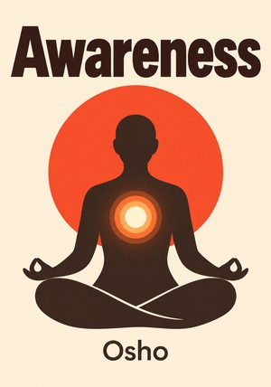 Book cover of Awareness by Osho — critical summary review on 12min