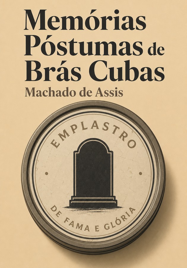 Capa do livro Memórias Póstumas de Brás Cubas, de Machado de Assis — resumo e resenha crítica no 12min