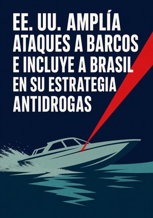 Portada del libro EE. UU. amplía ataques a barcos e incluye a Brasil en su estrategia antidrogas, de 12min Originals — resumen crítico y reseña en 12min