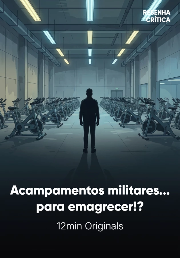 Capa do livro Acampamentos militares... para emagrecer!?, de 12min Originals — resumo e resenha crítica no 12min