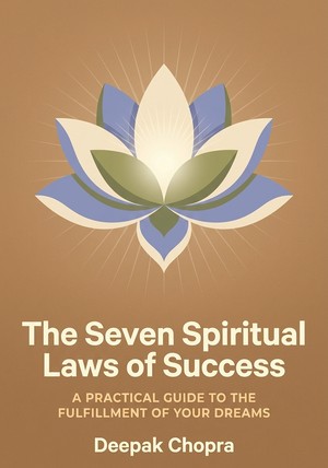 Book cover of The Seven Spiritual Laws of Success by Deepak Chopra — critical summary review on 12min