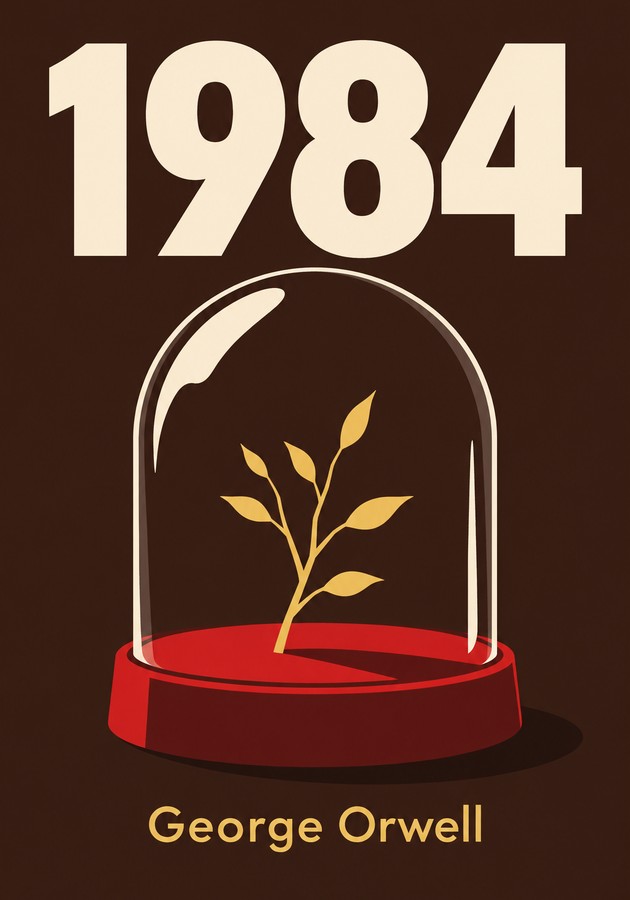 Portada del libro 1984, de George Orwell — resumen crítico y reseña en 12min