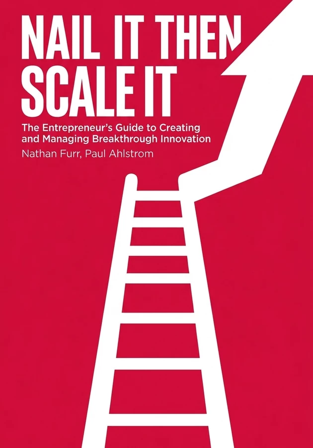 Capa do livro Nail It then scale it, de Nathan Furr & Paul Ahlstrom — resumo e resenha crítica no 12min