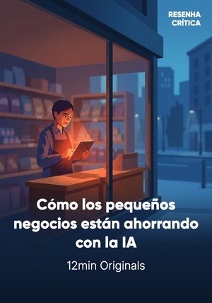 Portada del libro Cómo los pequeños negocios están ahorrando con la IA, de 12min Originals — resumen crítico y reseña en 12min