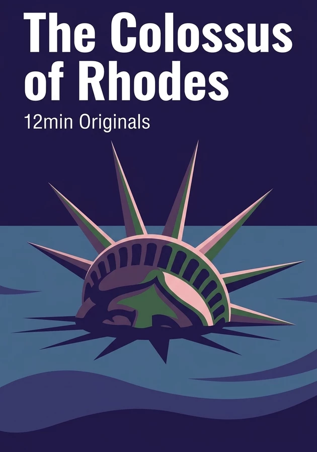 Book cover of The Colossus of Rhodes by 12min Originals — critical summary review on 12min