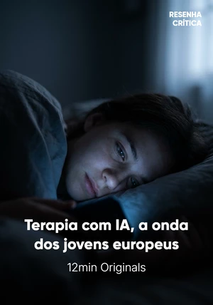 Capa do livro Terapia com IA, a onda dos jovens europeus, de 12min Originals — resumo e resenha crítica no 12min