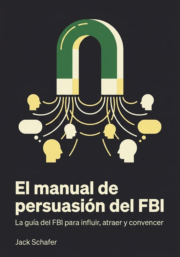 Portada del libro El manual de persuasión del FBI, de Jack Schafer — resumen crítico y reseña en 12min