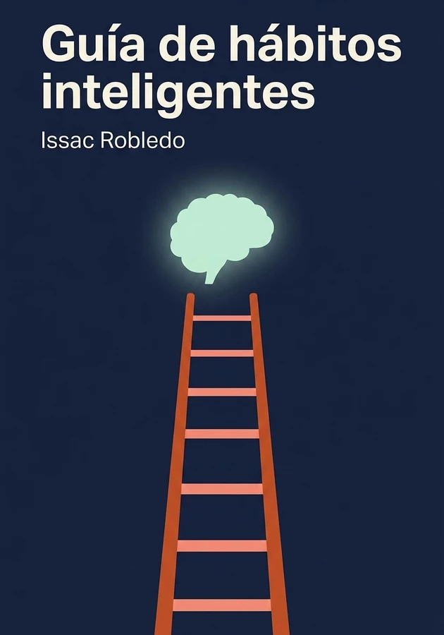 Portada del libro Guía de hábitos inteligentes, de Issac Robledo — resumen crítico y reseña en 12min
