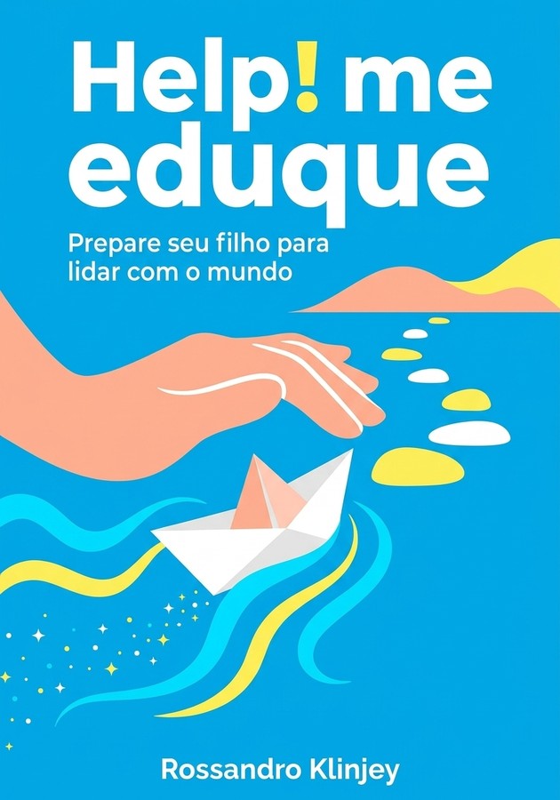Capa do livro Help! me eduque, de Rossandro Klinjey — resumo e resenha crítica no 12min