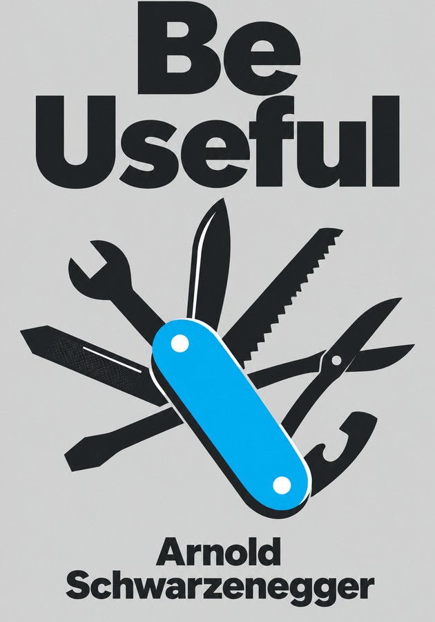 Book cover of Be Useful by Arnold Schwarzenegger — critical summary review on 12min