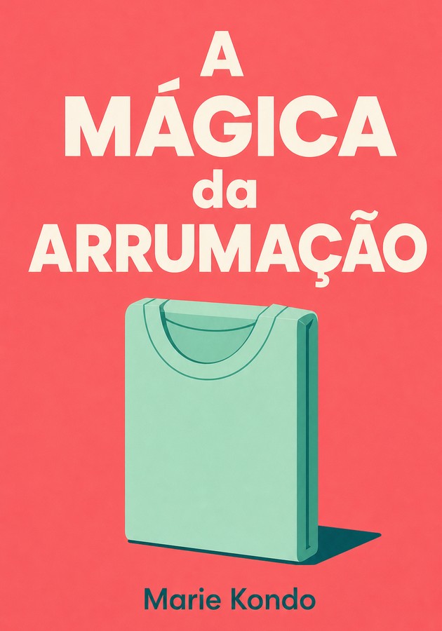 Capa do livro A Mágica da Arrumação, de Marie Kondo — resumo e resenha crítica no 12min